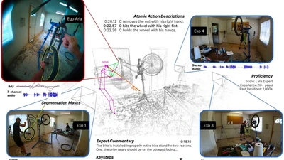 Ego-Exo4D: Understanding Skilled Human Activity from First-and Third-Person Perspectives featured image
